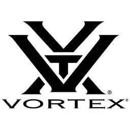 Vortex logo featuring a bold, stylized letter V with a modern design, representing quality optics and outdoor gear.